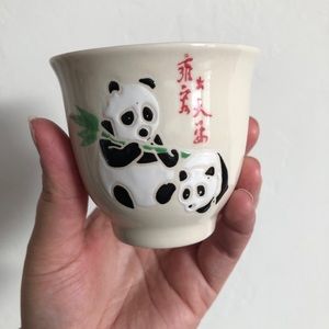 Japanese Panda Tea Cup